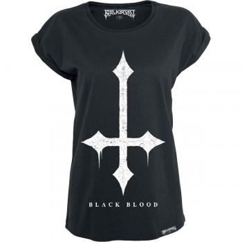 T-Shirt Black Blood by Gothicana