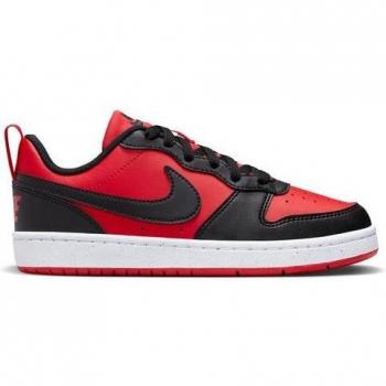 Crimson Edge Low‑Borough Sneaker