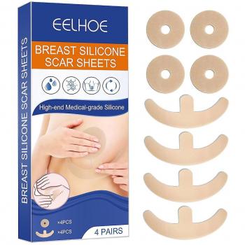 Patchs silicone anti-cicatrices pour seins