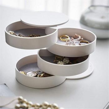 Rangement à bijoux pratique 4 étagères