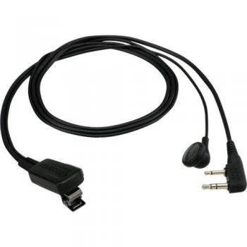 Alternative 5 : Ensemble oreillette micro Kenwood EMC-11W avec bouton sur le micro PPT