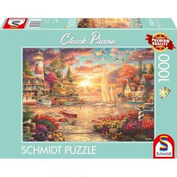 Chuck Pinson: Seeidylle am Morgen Puzzle