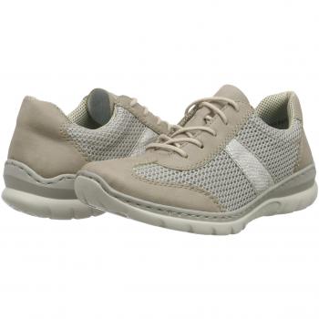 Rieker Damen L3237 Sneakers, Grau (Low-Top)