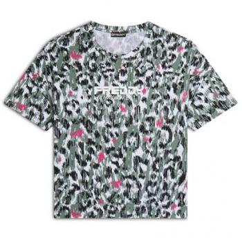 T-shirt Donna Allover Animalier Freddy