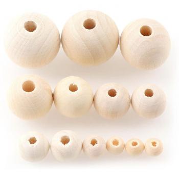 12mm Runde Holz Perlen Anhänger