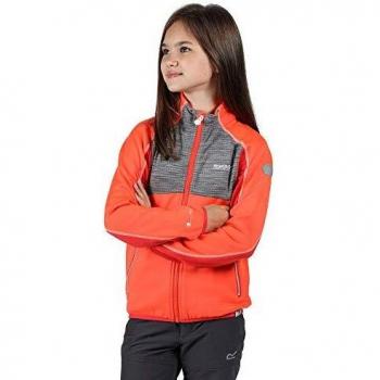 Veste Softshell Enfant Regatta Oberon II Fiery Coral/Dapple 5XL