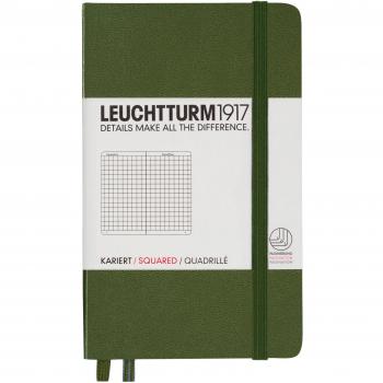 Leuchtturm1917 SQUARED Army Pocket Notebooks (A5 size)