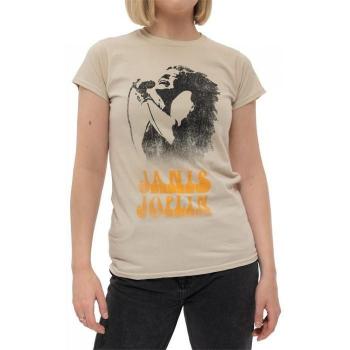 T-shirt Janis Joplin Working The Mic per donna
