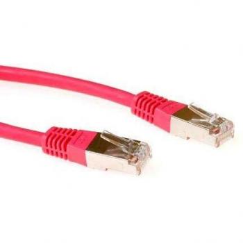 ACT Red 1.00m CAT6 Shielded LSZH Ethernet Cable