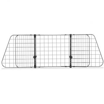 Griglia Divisoria per Auto Relaxdays, Barrera Universale Regolabile per Cani, 40 x 92-157 cm, Nero