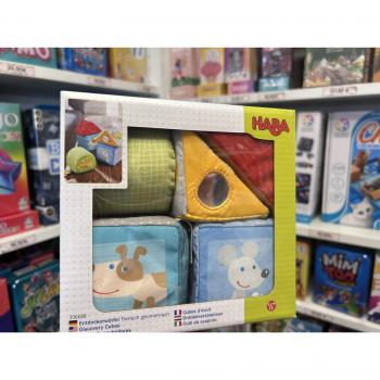 Cube géométrique d'animaux HABA