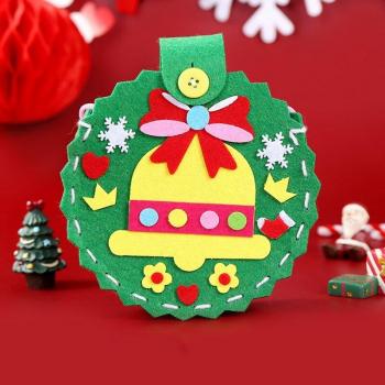 Kids Christmas Candy Bag DIY Craft Package
