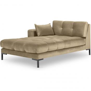 Méridienne Chic Velours Beige