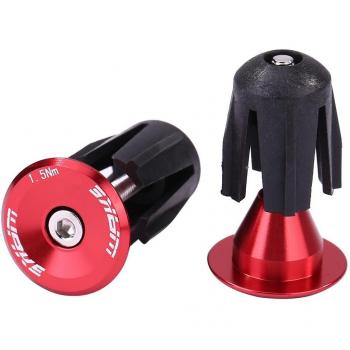 Puños de manillar WAKE, 1 par, para bicicletas de montaña, aleación de aluminio
