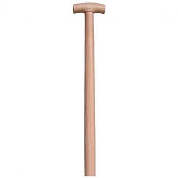 Palo Curvo “T” 85 cm en Madera – Conjunto de 10