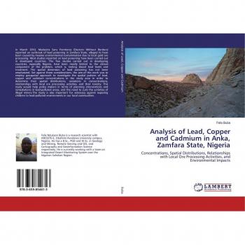 Analysis of Lead Copper and Cadmium in Anka Zamfara State Nigeria