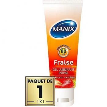 Gel Lubrifiant Fraise 80 ml
