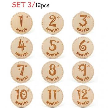 12-Piece Baby Milestone Cards