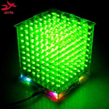 Christmas 3D LED Cube Display