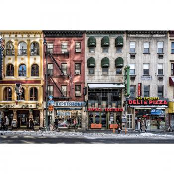 Papermoon Vlies-Tapete: „EIN KALTER TAG IN NY“ (Photo‑Art Peter Pfeiffer)