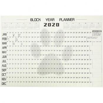Calendrier mural nouvelle année