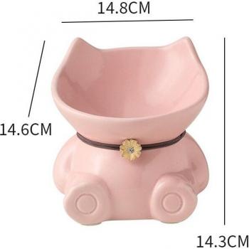 Cuenco de Comida y Agua Elevado para Perros