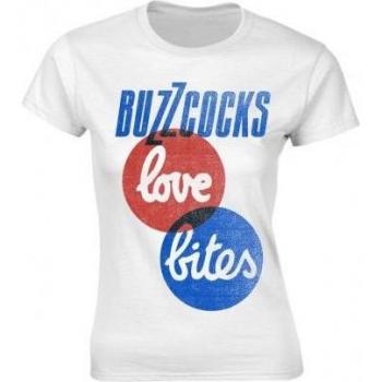T-shirt signora Buzzcocks Love Bites bianca