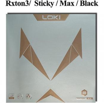RXTON LOKI ITTF geprüfter Tischtennisschwamm, hart und klebrig