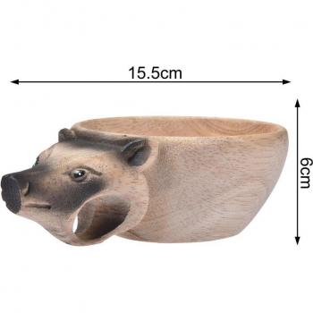 Holz‑Trinkbecher Kuksa – Nordische Handwerkskunst