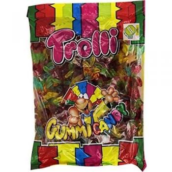 Trolli Pulpos de Gominola Brillo 1KG Bolsa Sin Alérgenos