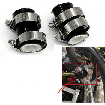Abrazaderas de goma para salida de escape de motos de tierra, Yamaha Banshee