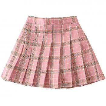 Rosa Plisada Mini Skater 150 cm 11‑12 años
