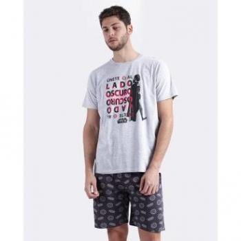 Pijama Lado Oscuro Gris S para Hombre – Disney Outlet 2024