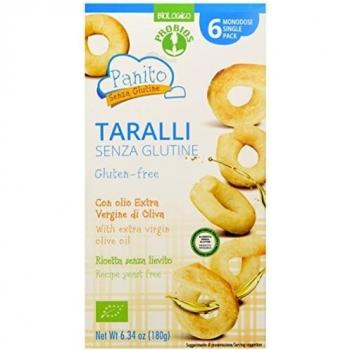 Taralli veganos sin gluten con aceite de oliva