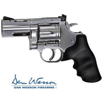 Silver 0.177 Dan Wesson 715 2.5″ CO₂ BB Revolver