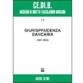 Giurisprudenza bancaria.
