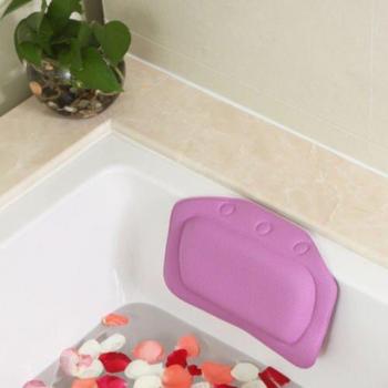 Bath Pillow with Suction Cups