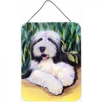 SS1038DS1216 Bearded Collie Door & Wall Decor – 16 x 12