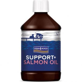 Fish4Dogs Olio di Salmone per Cani e Gatti