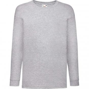 Girls' Heather Grey Long Sleeve Tee Pack