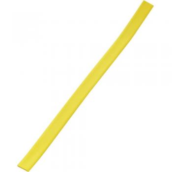 TRU COMPONENTS 1570955 Gelber Schrumpfschlauch 3:1 Schrumpfrate 9 mm Meterware