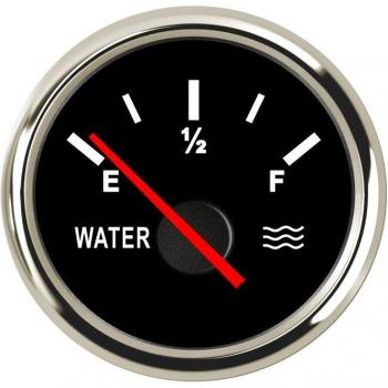 Medidor de nivel de agua para coche y barco 52mm, 0-190 ohm