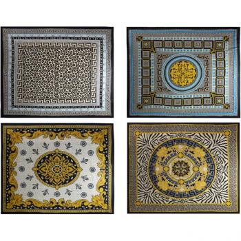 Telo Spiaggia Grande Antisabbia Batik Barocco Leopard D1