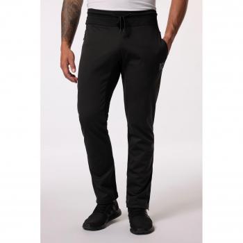 JAY-PI Plus Size Active Bike Pants, Black, 4XL, Windproof and Water-Repellent Stretch Softshell Polyester