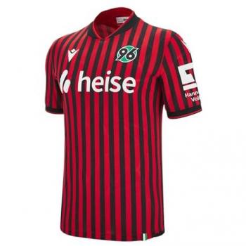 Hannover 96 Home Match Shirt 25/26 – Macron Red/Black Medium