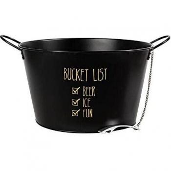 Cubitera con Asa BB Cooking, Negro, 39 x 23 x 39 cm