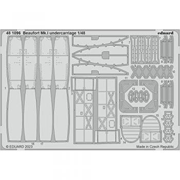 Sottocarro per ICM Beaufort Mk.I di Eduard