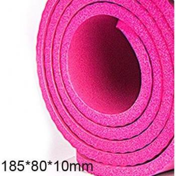 PowerStretch 10mm Yoga Mat & Adjustable Sling Strap