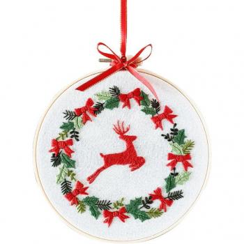 Beginner's Christmas Embroidery Set