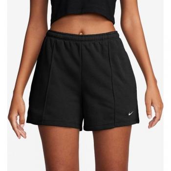 Shorts Nike W NSW NK CHLL FT MR 4IN Nero